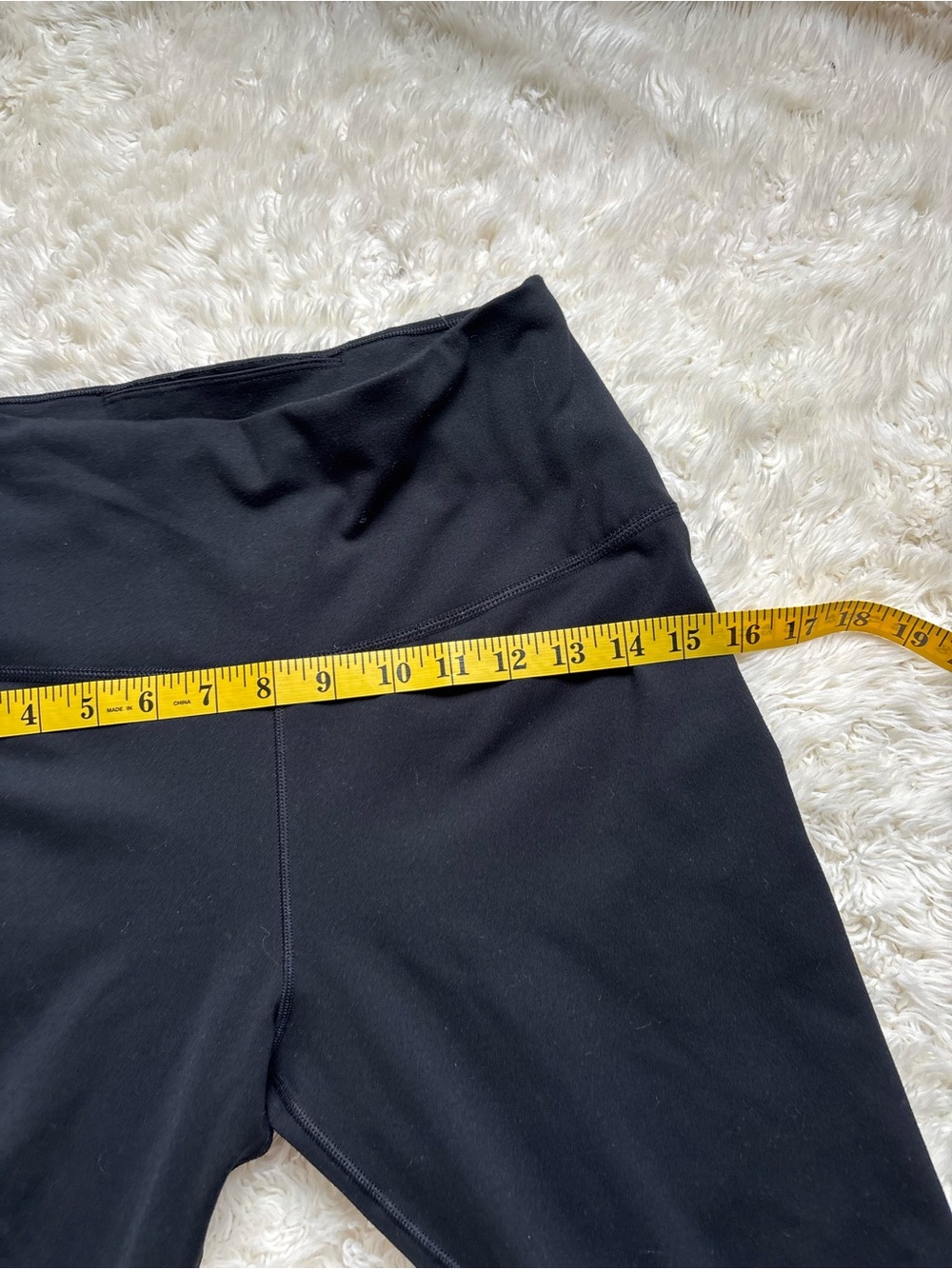 Nike Black Crewneck Sweatshirt with Leopard Swoosh and matching leggings - Picture 13 of 16